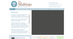 Desktop Screenshot of maltingsdental.co.uk
